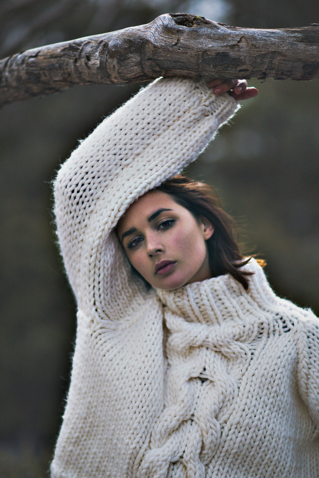 Sara-knit-mr-mittens