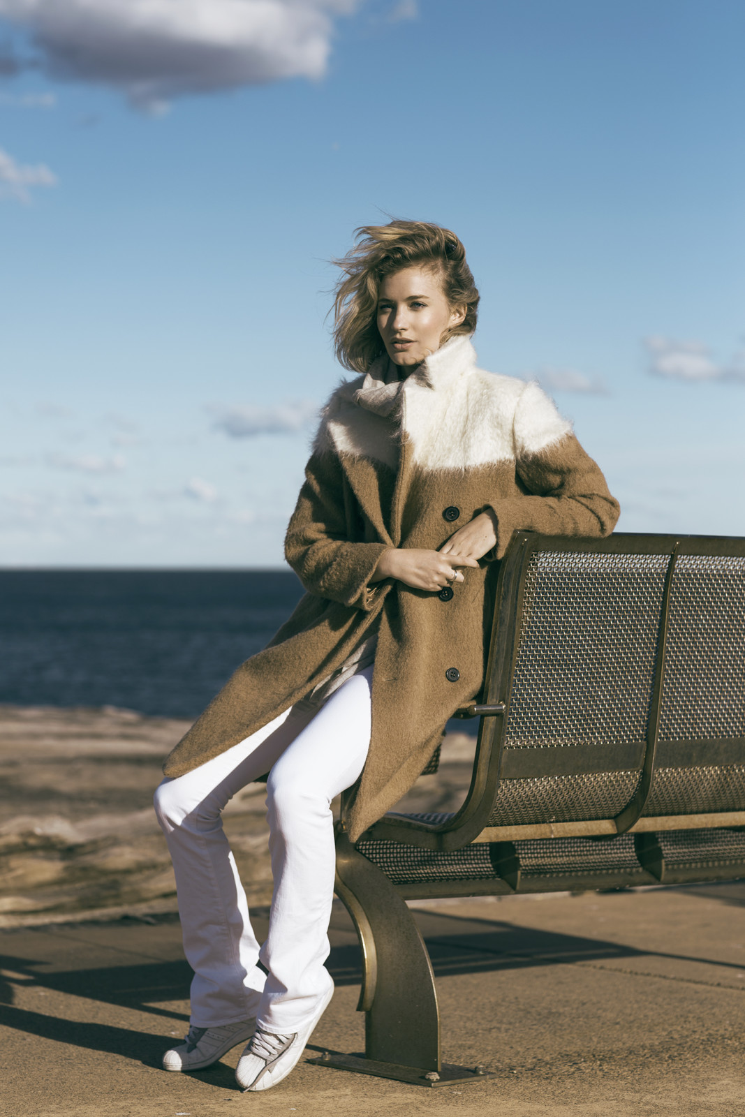 fluffy-sportmax-coat-white-jeans-sneakers-adidas