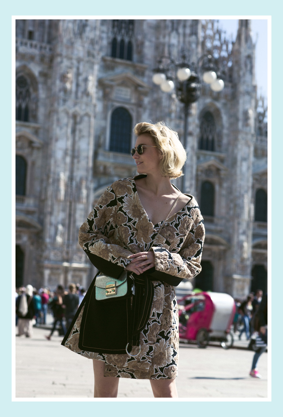 sportmax-coat-furla-silver-bag