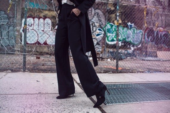 classic black look