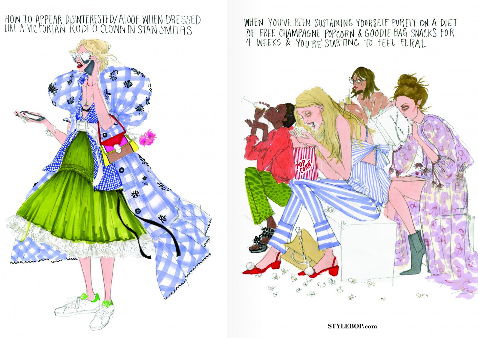 illustrated guide to fashion week