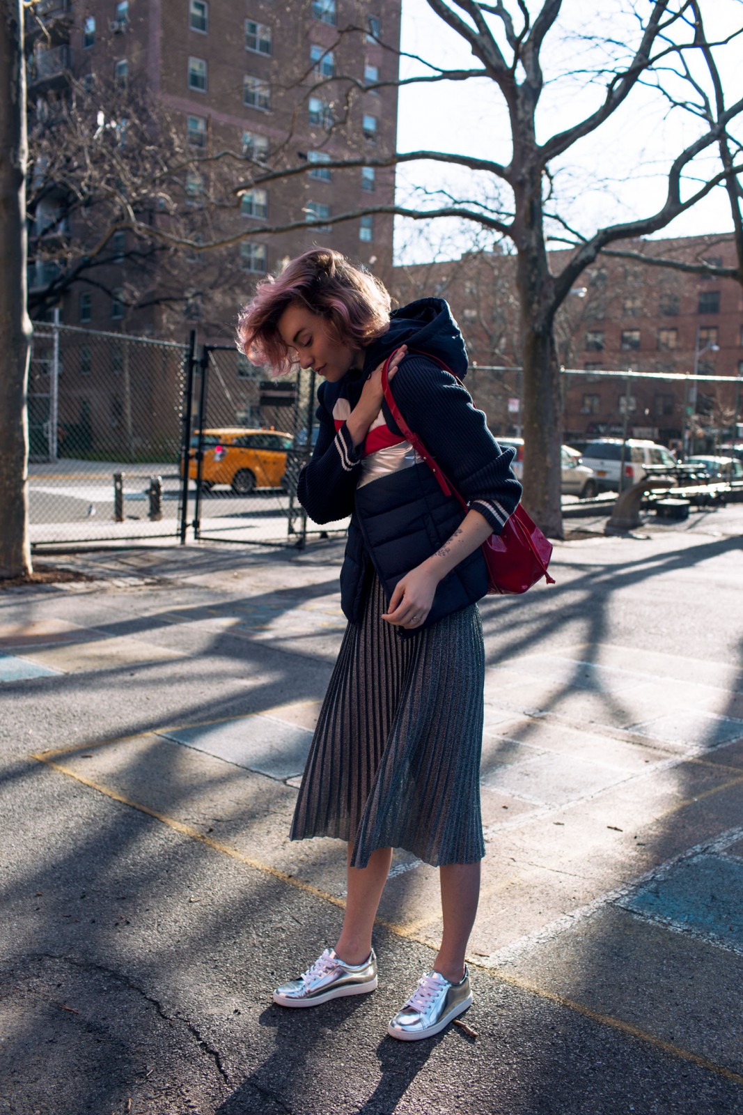 french connection blogger outfit